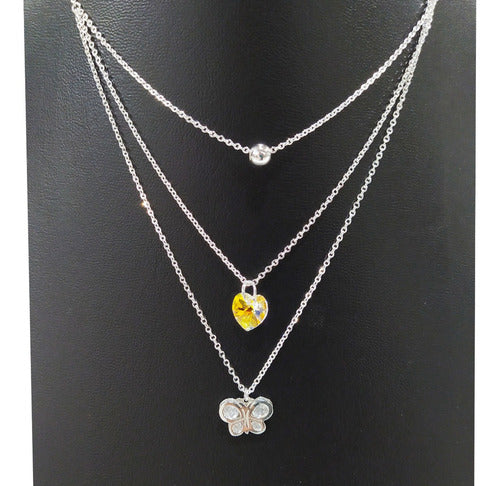 LPCU081 Gargantilla Triada Mariposa Jai 871397349