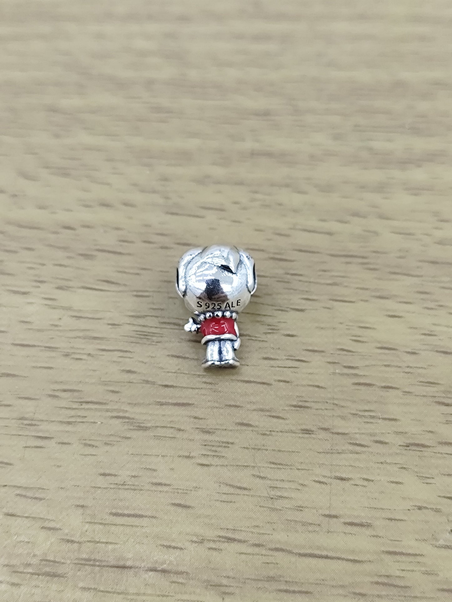 TMPCH047 Dije Charm Pand Harry Potter Ron Weasley en Plata Fina .925