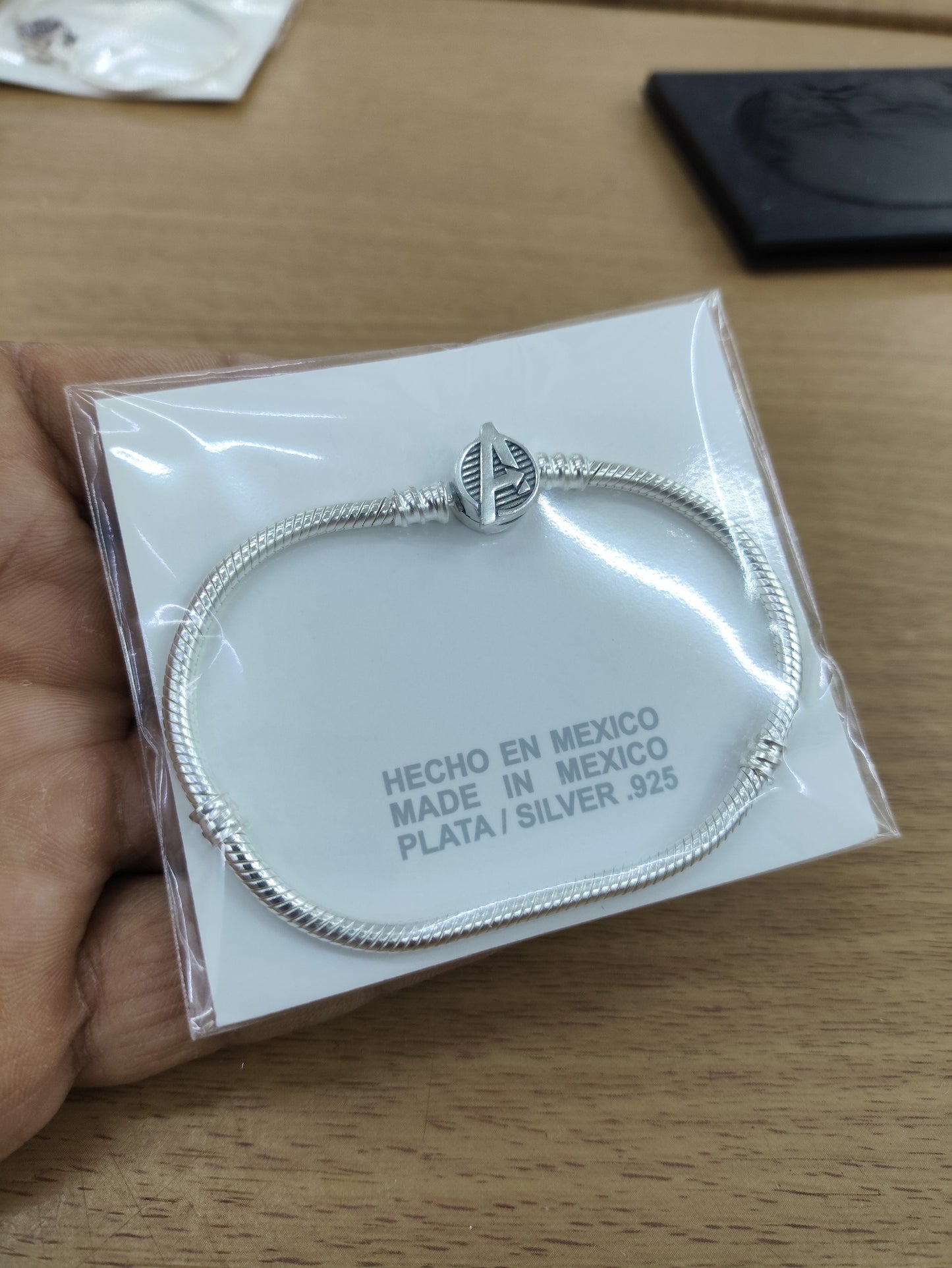 TMPPD023-19 Pulsera Dama Pand Avengers 19 cm en Plata Fina .925