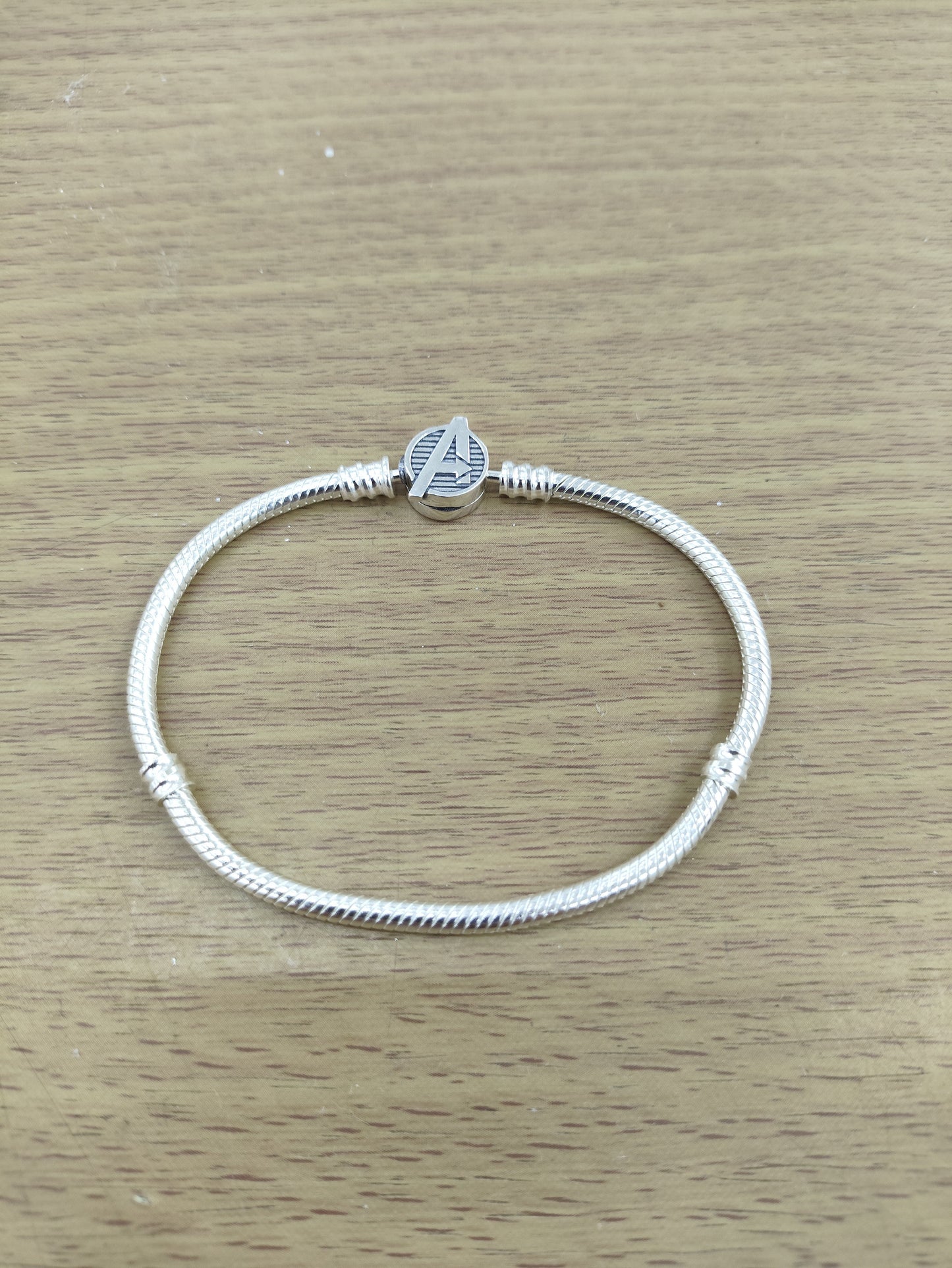 TMPPD023-19 Pulsera Dama Pand Avengers 19 cm en Plata Fina .925
