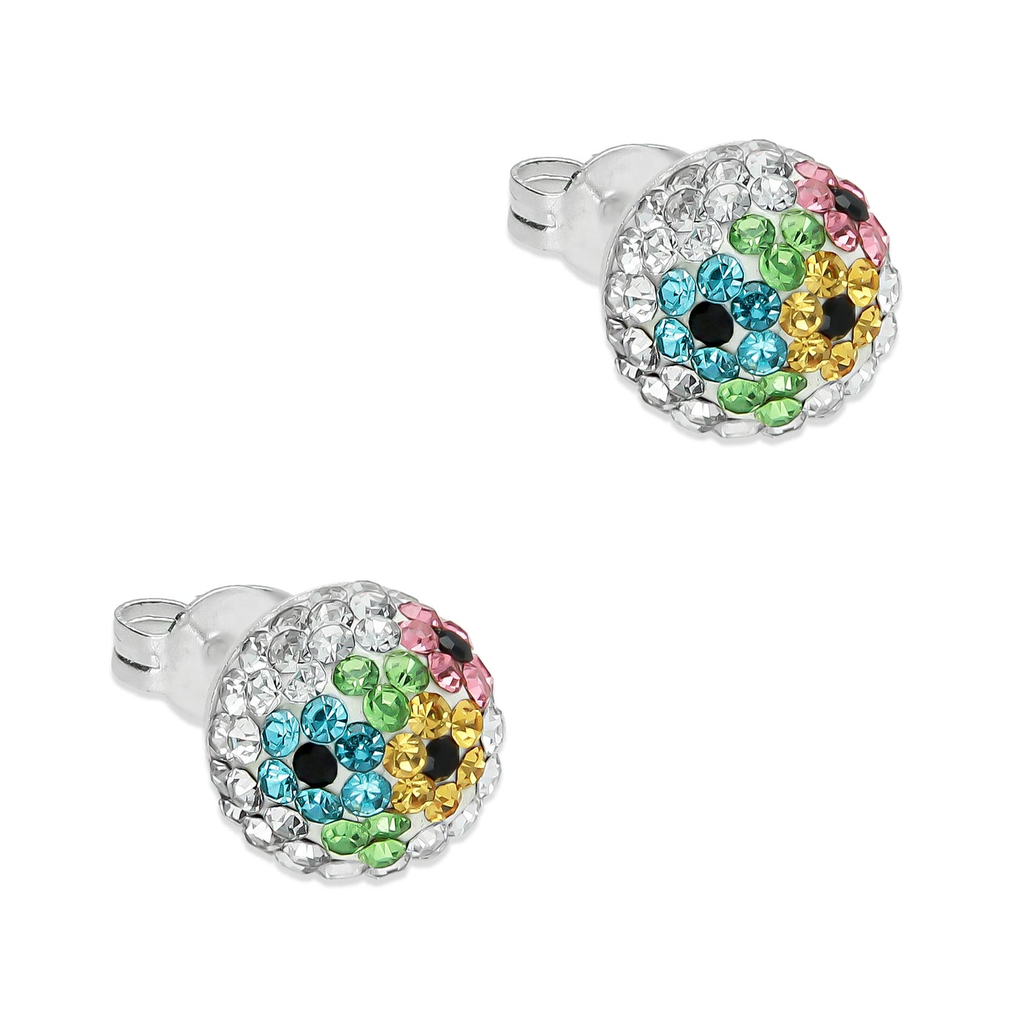 LPAP049 Arete Bola de Fuego C Bco 9 mm Plata .925 Taxco 1478154622