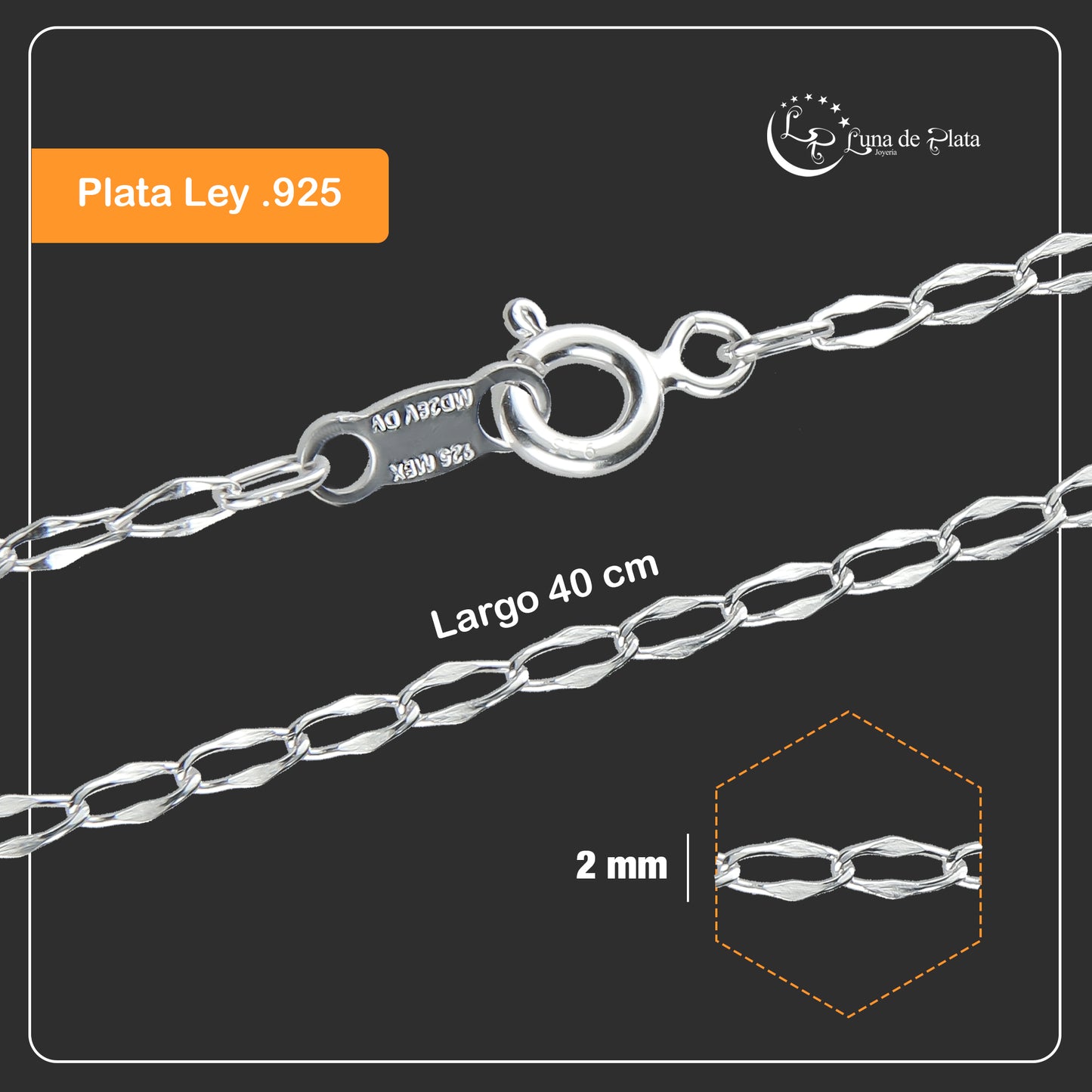 LPCU001-40 Fígaro Forjada 2 Mm X 40 Cms 684569971
