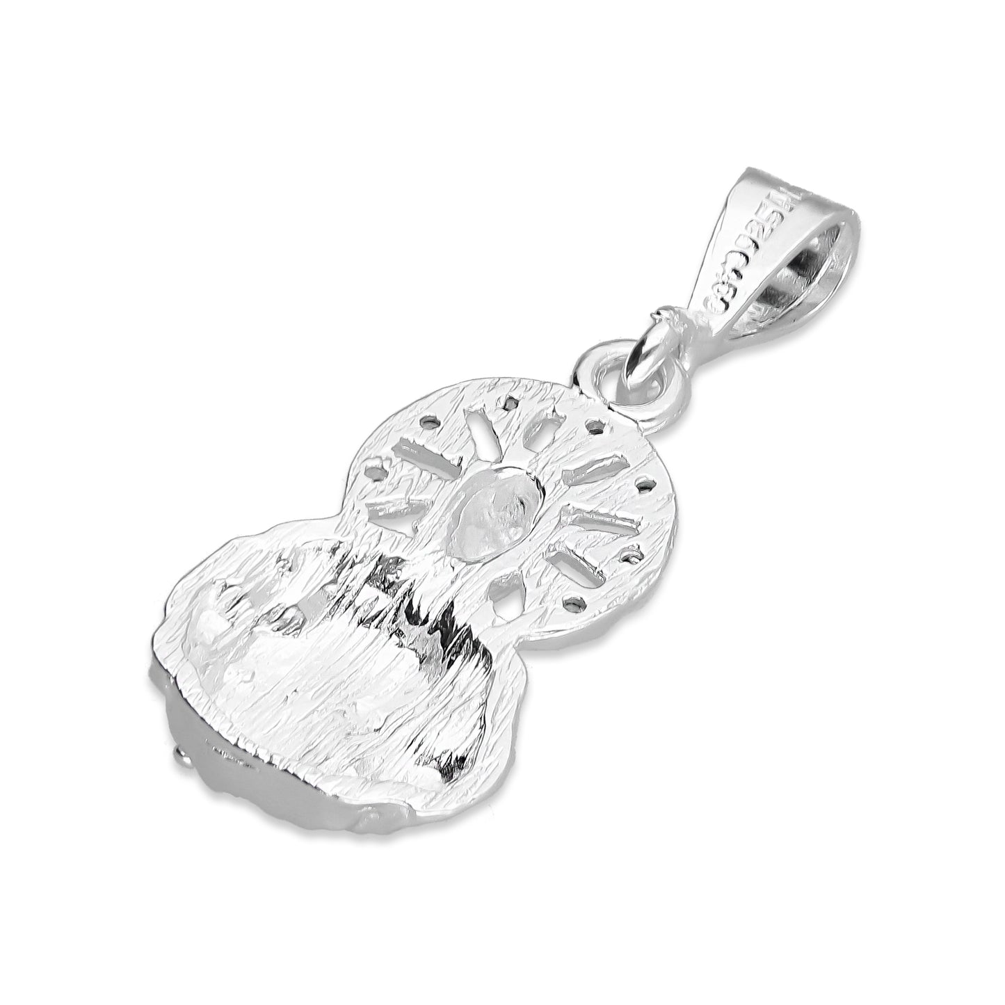 LPDJ025 Dije Mod San Judas Busto Chico De Plata .925 Taxco Gro MLM893356768