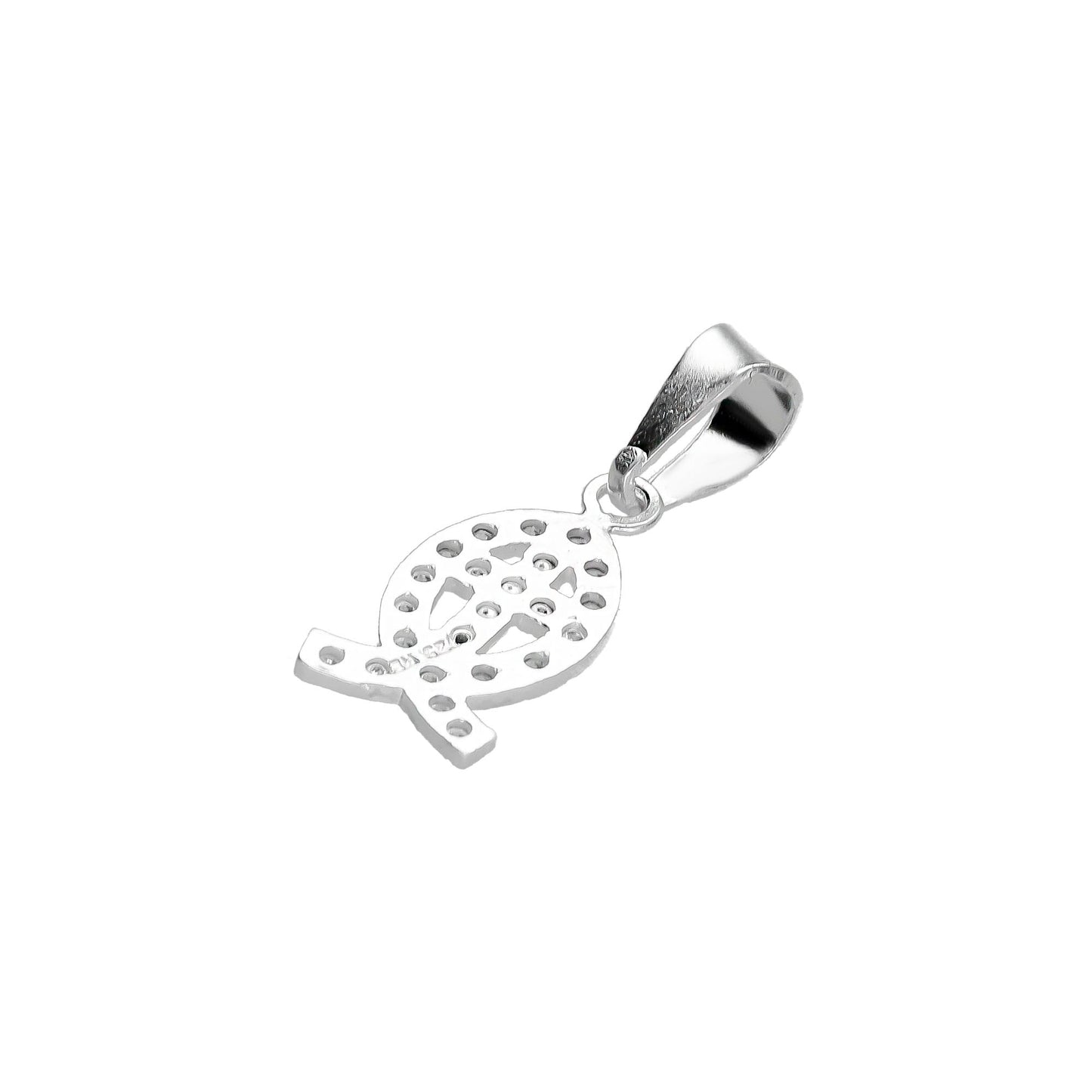 LPDJ072 Dije Pez Vertical Con Piedra + Regalo Plata .925 Taxco Gro 1364411675