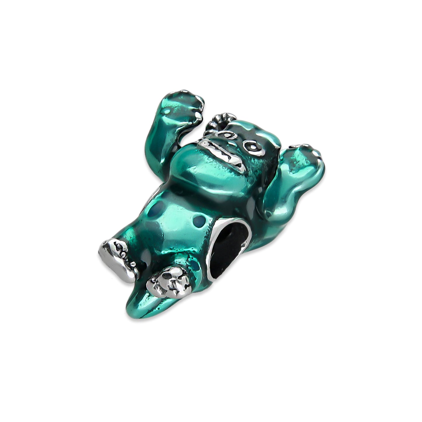 LPDJ254 Dije Charm Monsters Sully en Plata .925 Taxco Gro