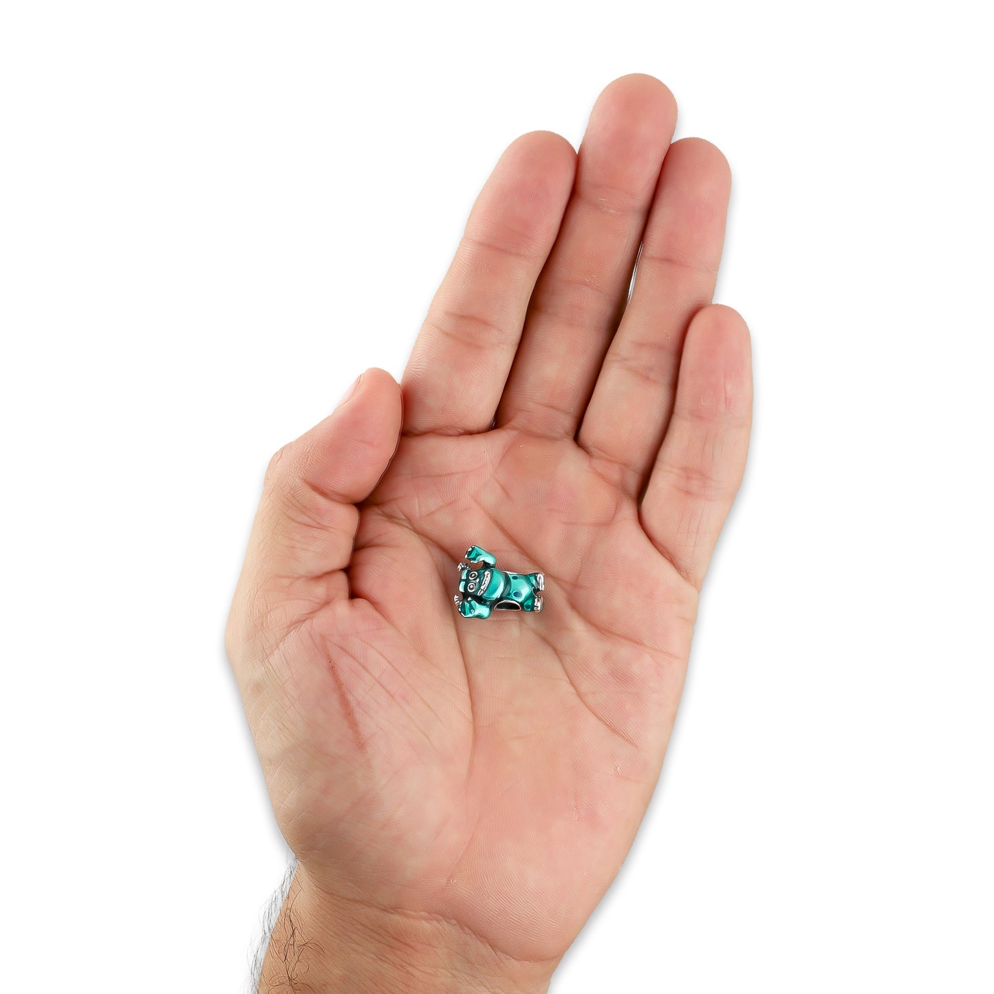 LPDJ254 Dije Charm Monsters Sully en Plata .925 Taxco Gro