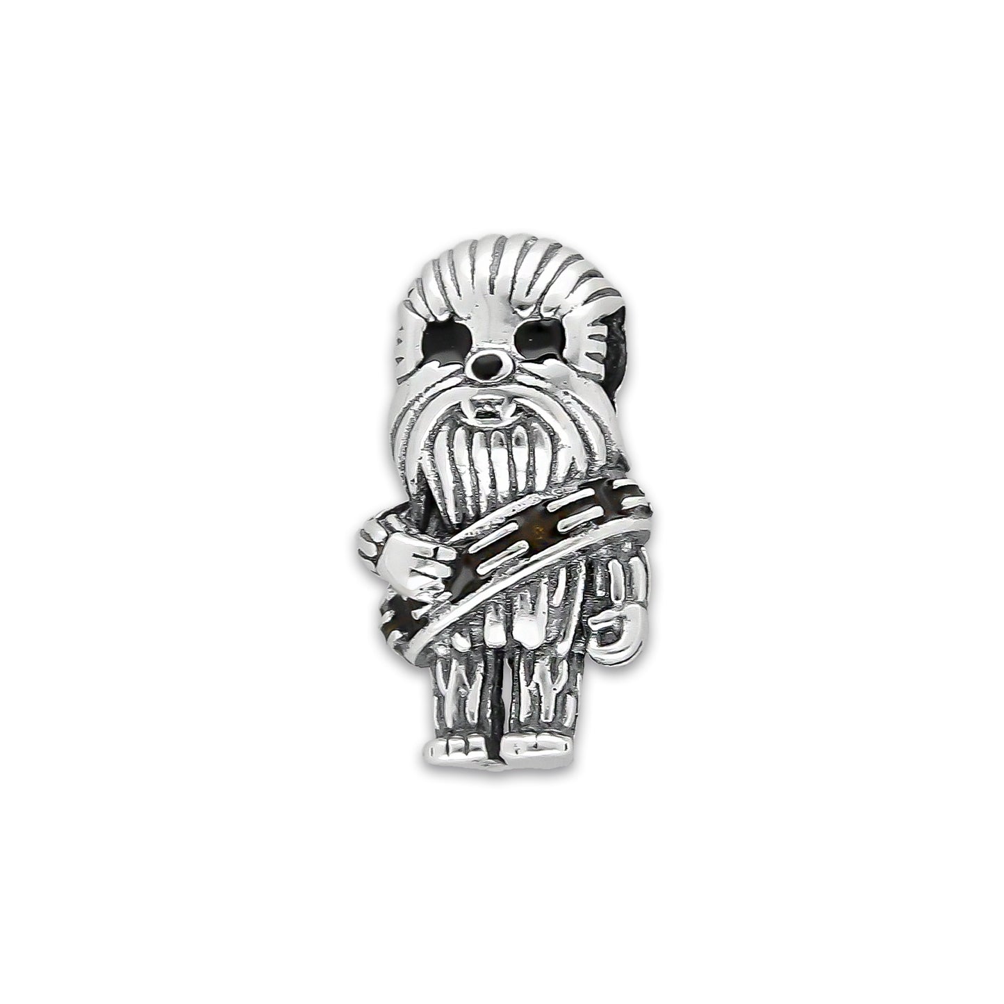 LPDJ264 Dije Charm Chewy Liso Galaxias en Plata .925 Taxco Gro