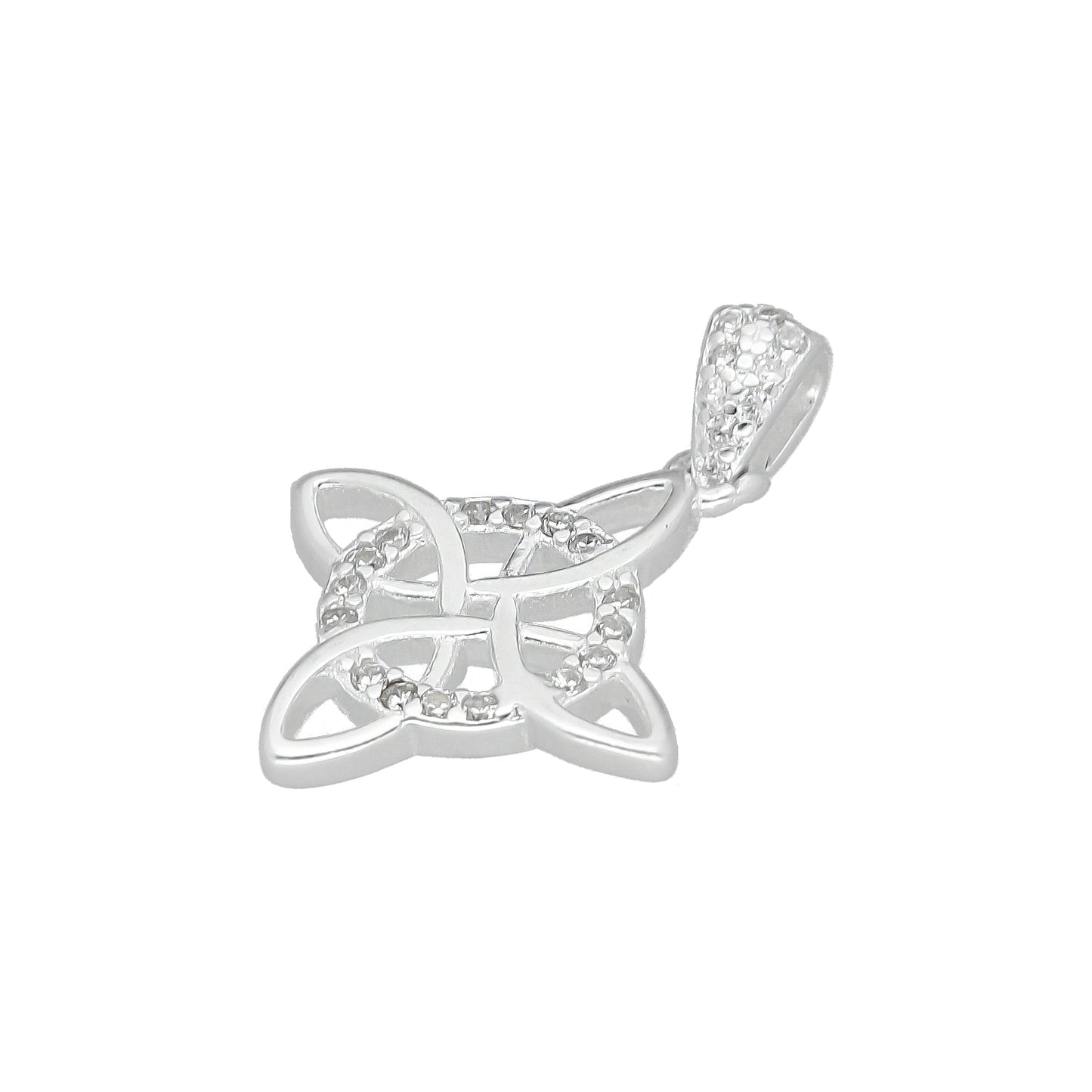 LPDJ277 Dije Amuleto Nudo de Bruja Chico en Plata .925 Taxco Gro
