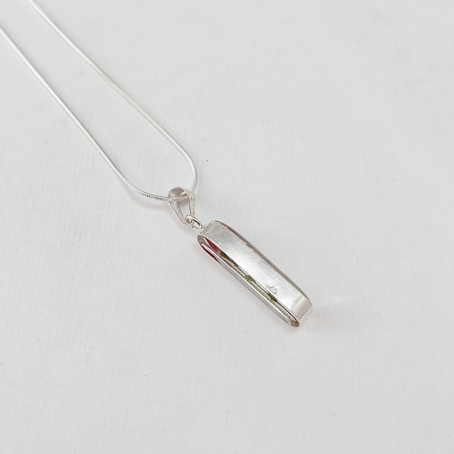 LPDP091 Dije Rosa Capullo Ch + Cadena 45 cm en Plata Ley .925 1631234860