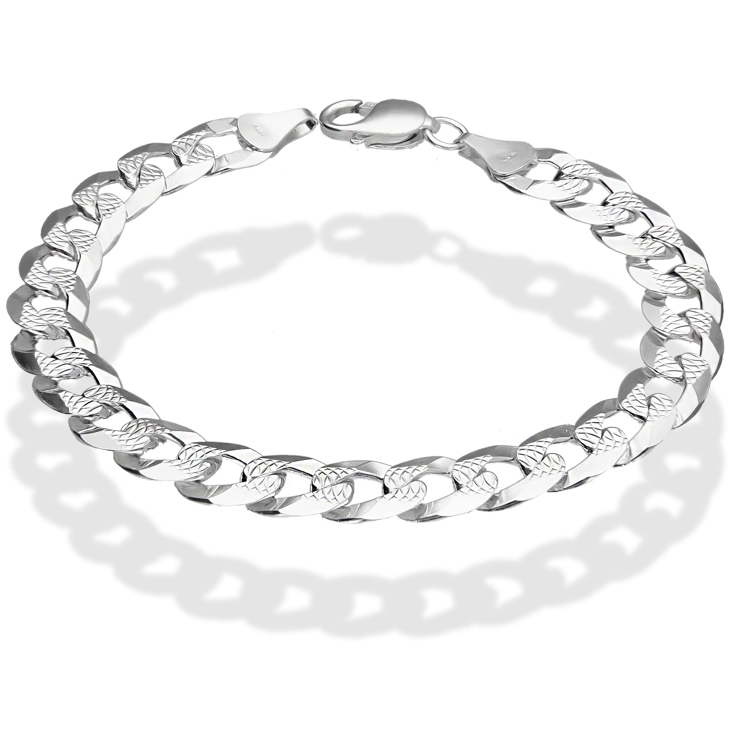 LPPC056 Pulsera Cubana Ame 10.6 mm x 22 cm en Plata Ley .925 1506206844