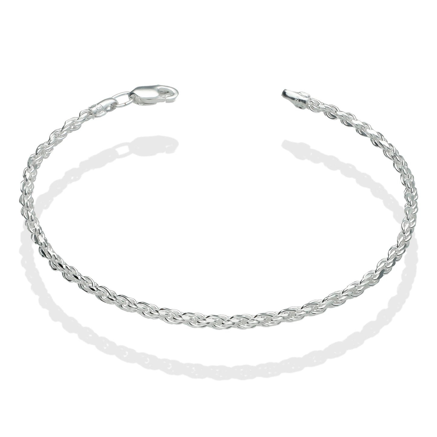 LPPD040 Pulsera Torsal Diam 2 mm x 15.5 cm en Plata Ley .925 1525082547