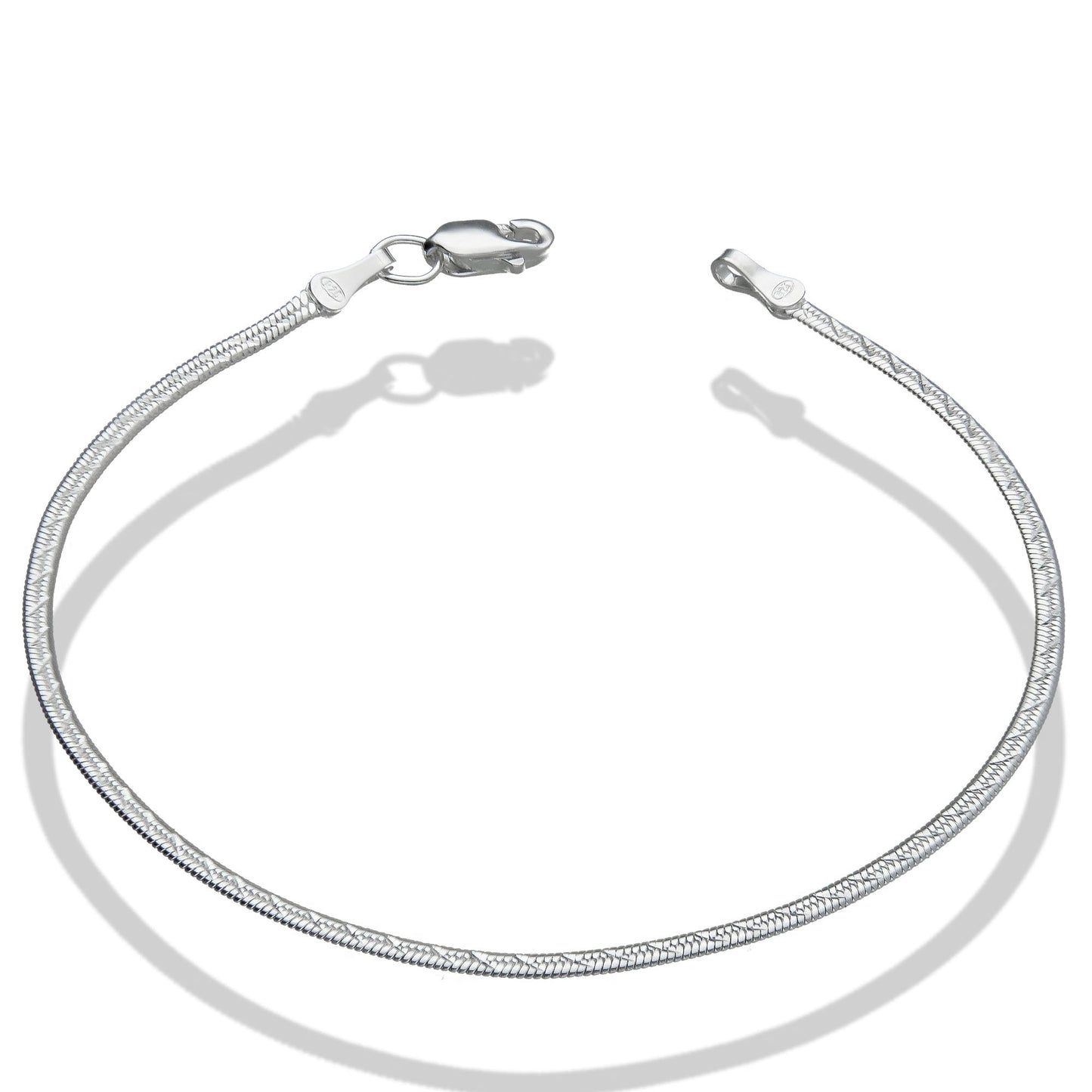 LPPD050 Pulsera Monorriel Oval 1.8 mm x 18 cm en Plata Ley .925 1531756631
