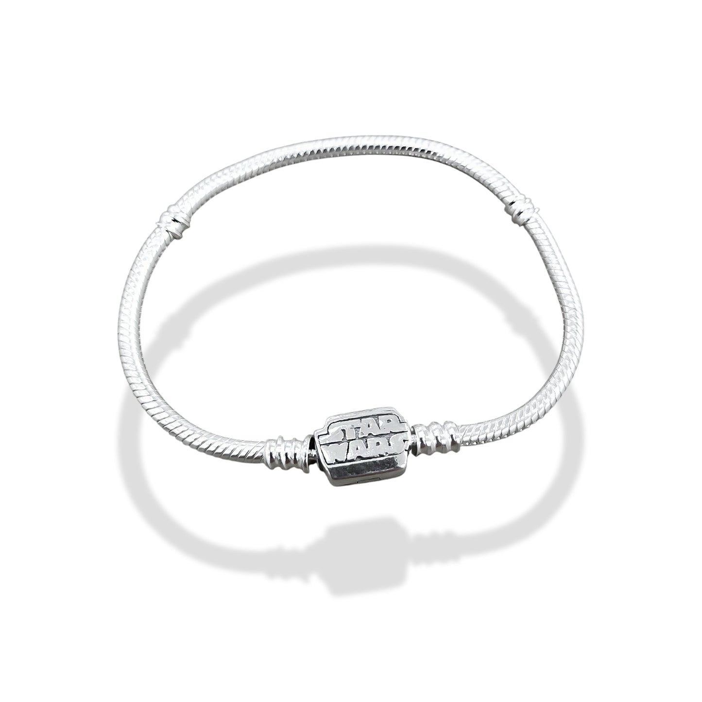 TMPPD024-18 Pulsera Dama Pand Stars Wars 18 cm en Plata Fina .925