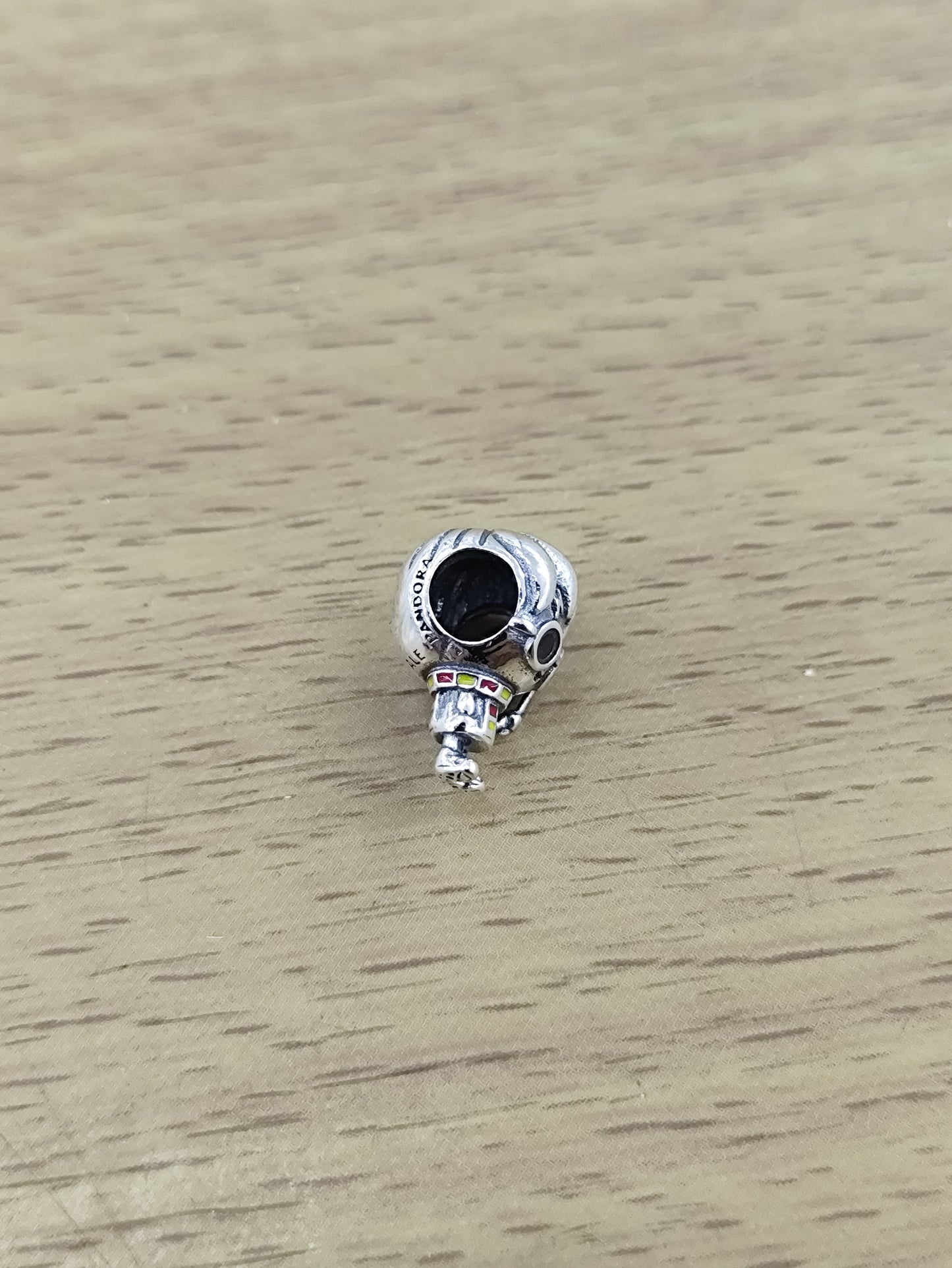 TMPCH052 Dije Charm Pand Harry Potter en Plata Fina .925