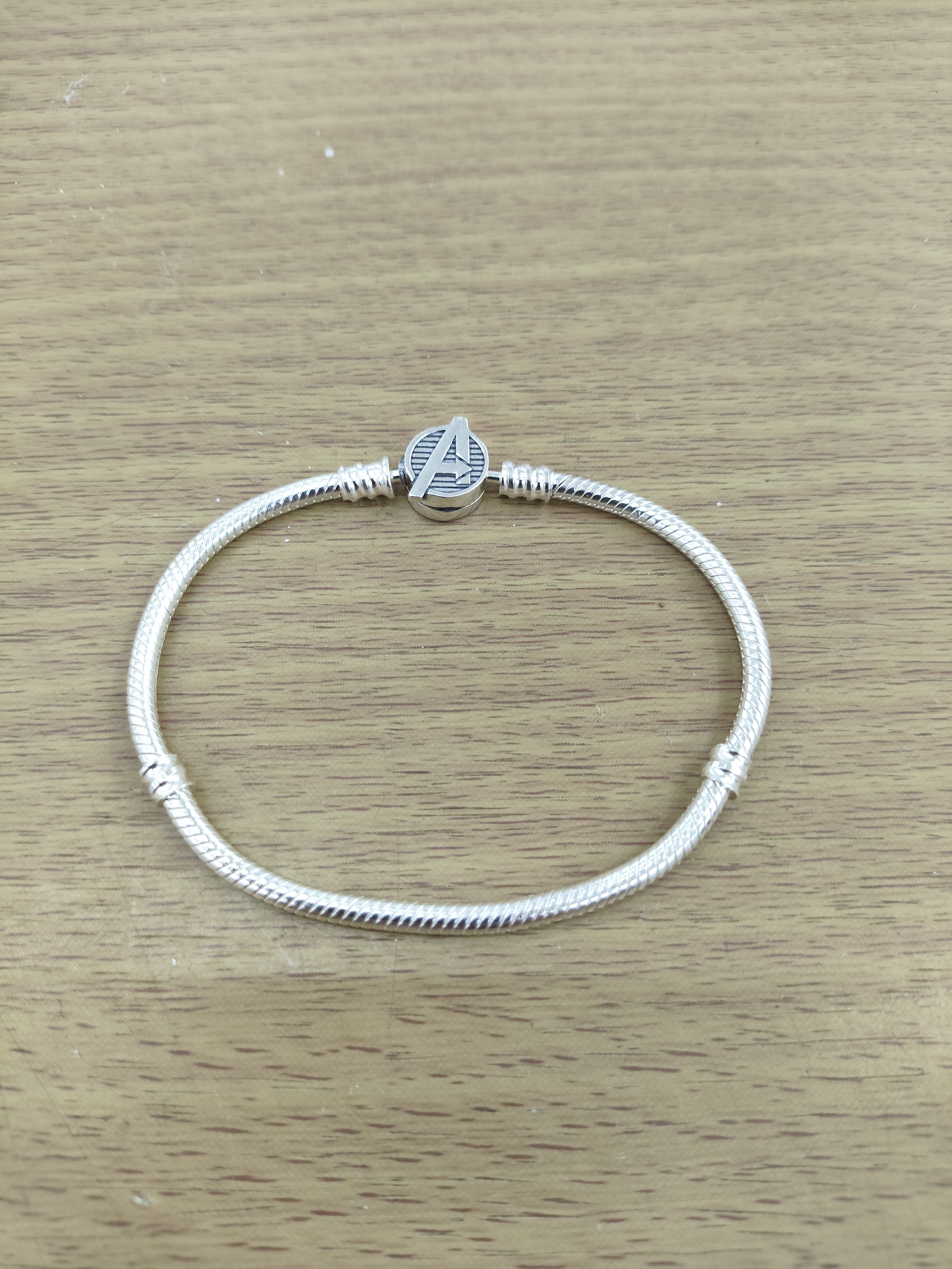 TMPPD023-18 Pulsera Dama Pand Avengers 18 cm en Plata Fina .925