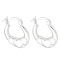 LPA3D005 Arracada 3d Modelo Heart 791489111