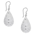 LPAA034 Aretes De Arillo Dama Filigrana Mod Gota en Plata .925 5444635130