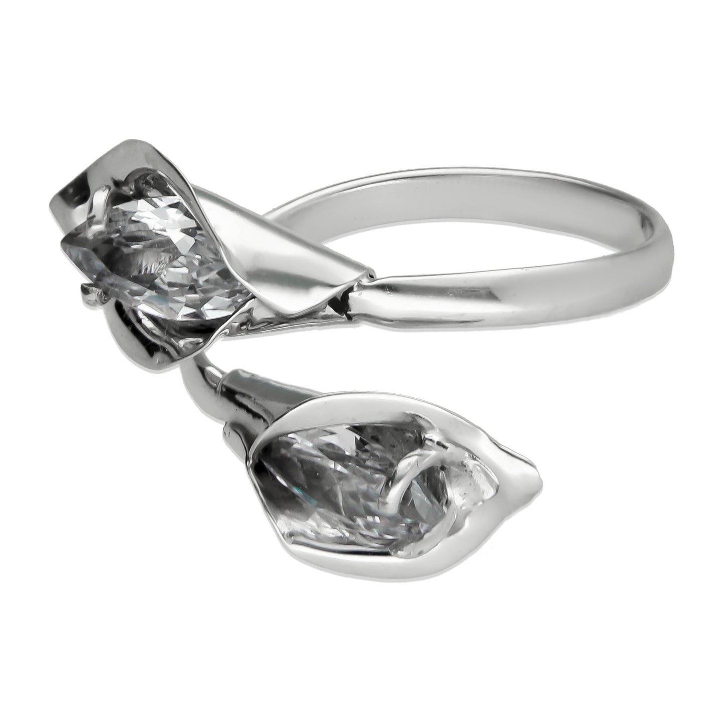 LPAD016 Anillo Para Dama Mod. Alcatraz Duo Ajustable Plata.925 Taxco 913862401