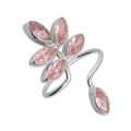 LPAD019 Anillo Para Dama Mod. Guía Semilla Ajustable Plata.925 Taxco 913903101