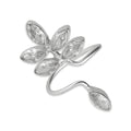LPAD019 Anillo Para Dama Mod. Guía Semilla Ajustable Plata.925 Taxco 913903101