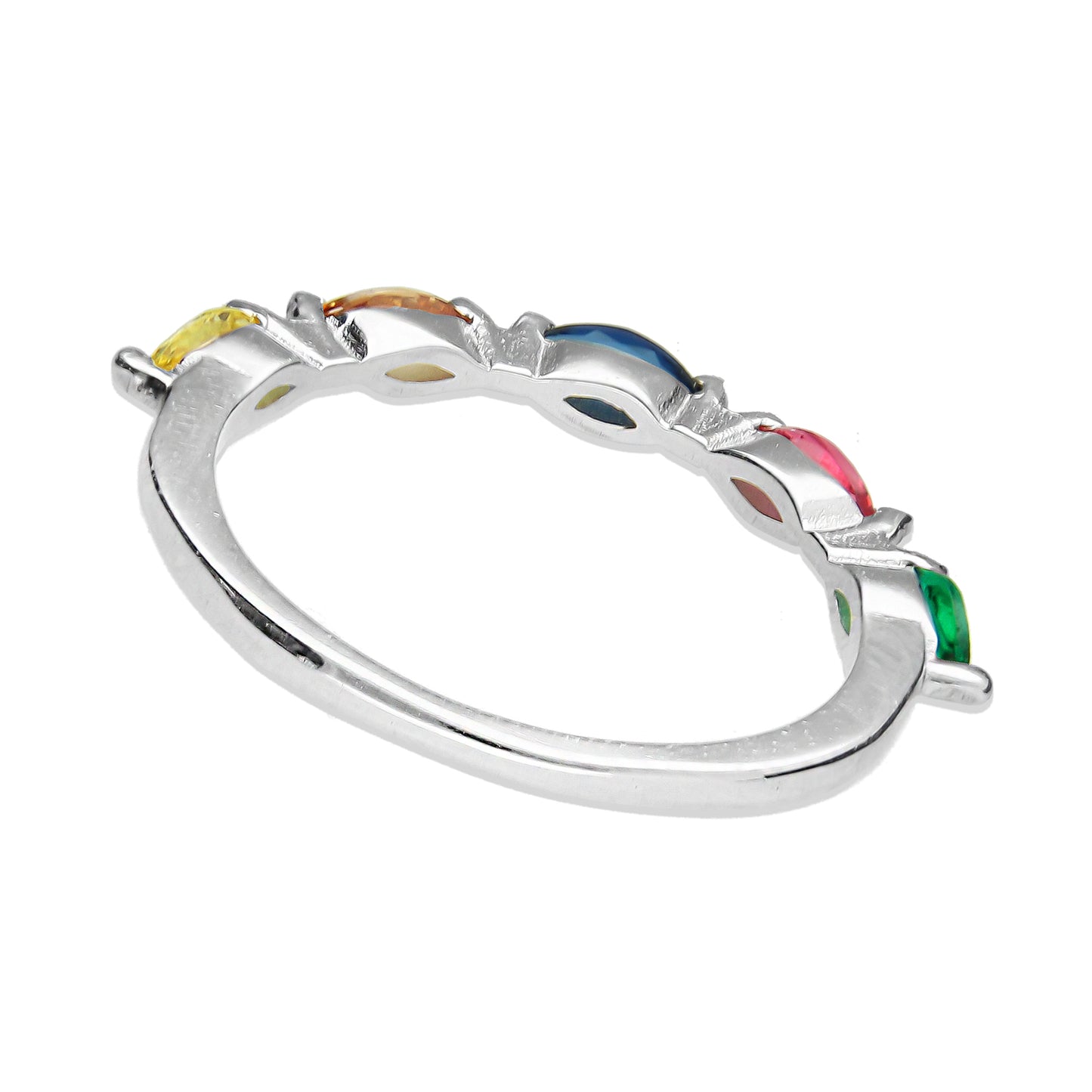 LPAD068 Anillo Modelo 5 PS Multicolor Plata .925 Taxco Gro 2098656001