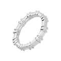 LPAD090 Anillo Churumbela Baguete 1x1 Plata .925 Taxco Gro 2116496303