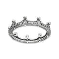 LPAD097 Anillo Pand Corona Pavé Plata .925 Taxco Gro