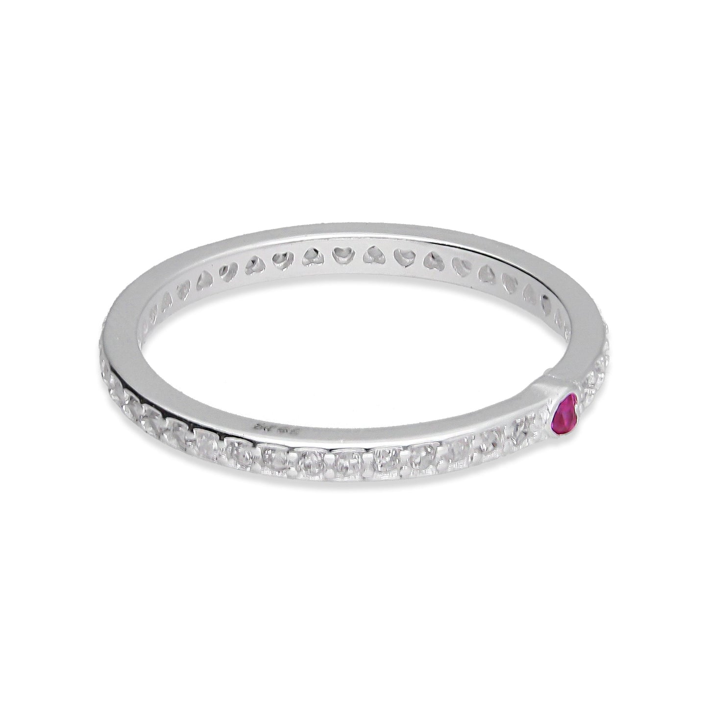 LPAD109 Anillo Churumbela Corazoncito Rosa Plata .925 Taxco Gro 2628945301