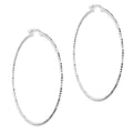LPADI009 Arracada Diamantada 5.9 Cm De Diámetro 733225277