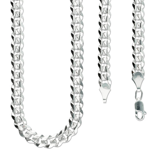 LPCU025-55 Cadena Cubana Americana La Mas Gruesa 55 Cms x 7 Mm