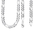 LPCU070-60 Cadena Cubana Americana 3*1 6 mm x 60 cm en Plata .925 MLM5107524628