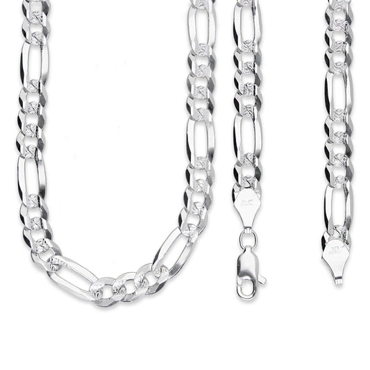 LPCU070-70 Cadena Cubana Americana 3*1 6 mm x 70 cm en Plata .925 MLM2834158137