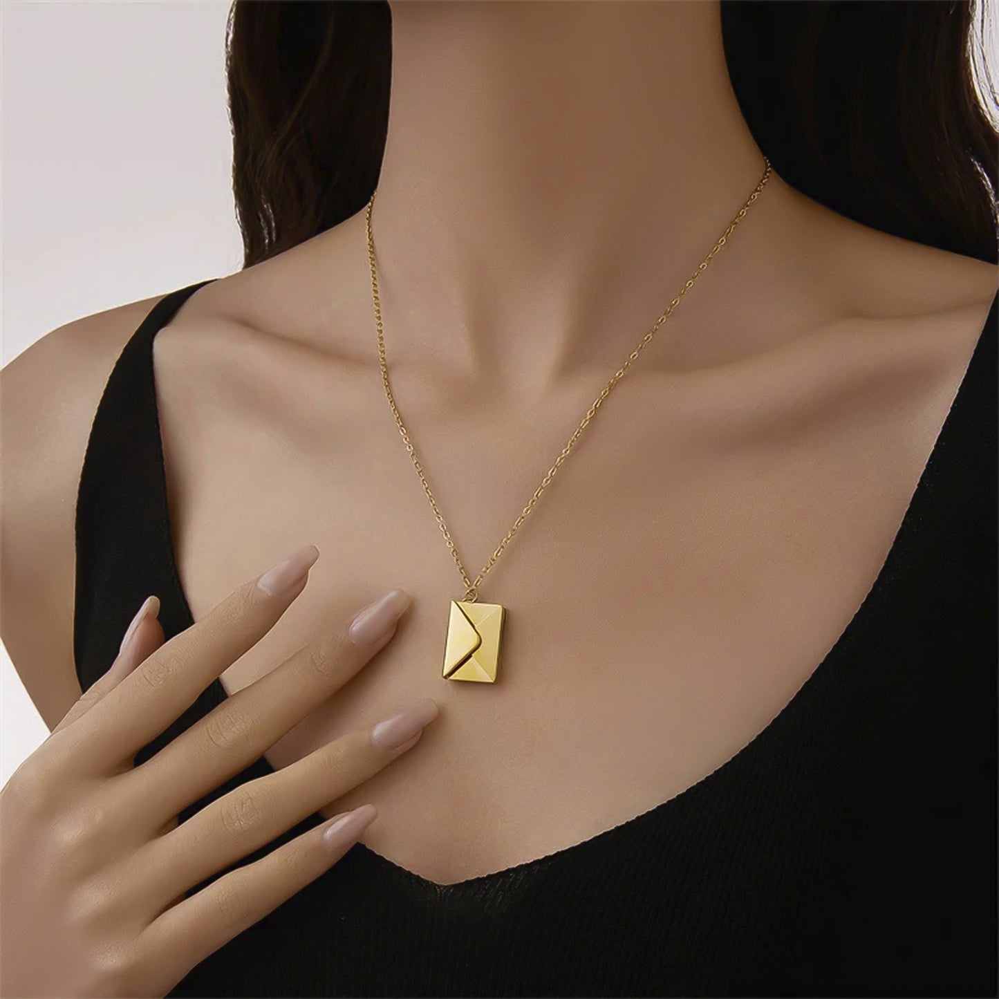LPCUAC004 DIje Sobre y Carta Personalizado Dorado Acero Inox 3488449704