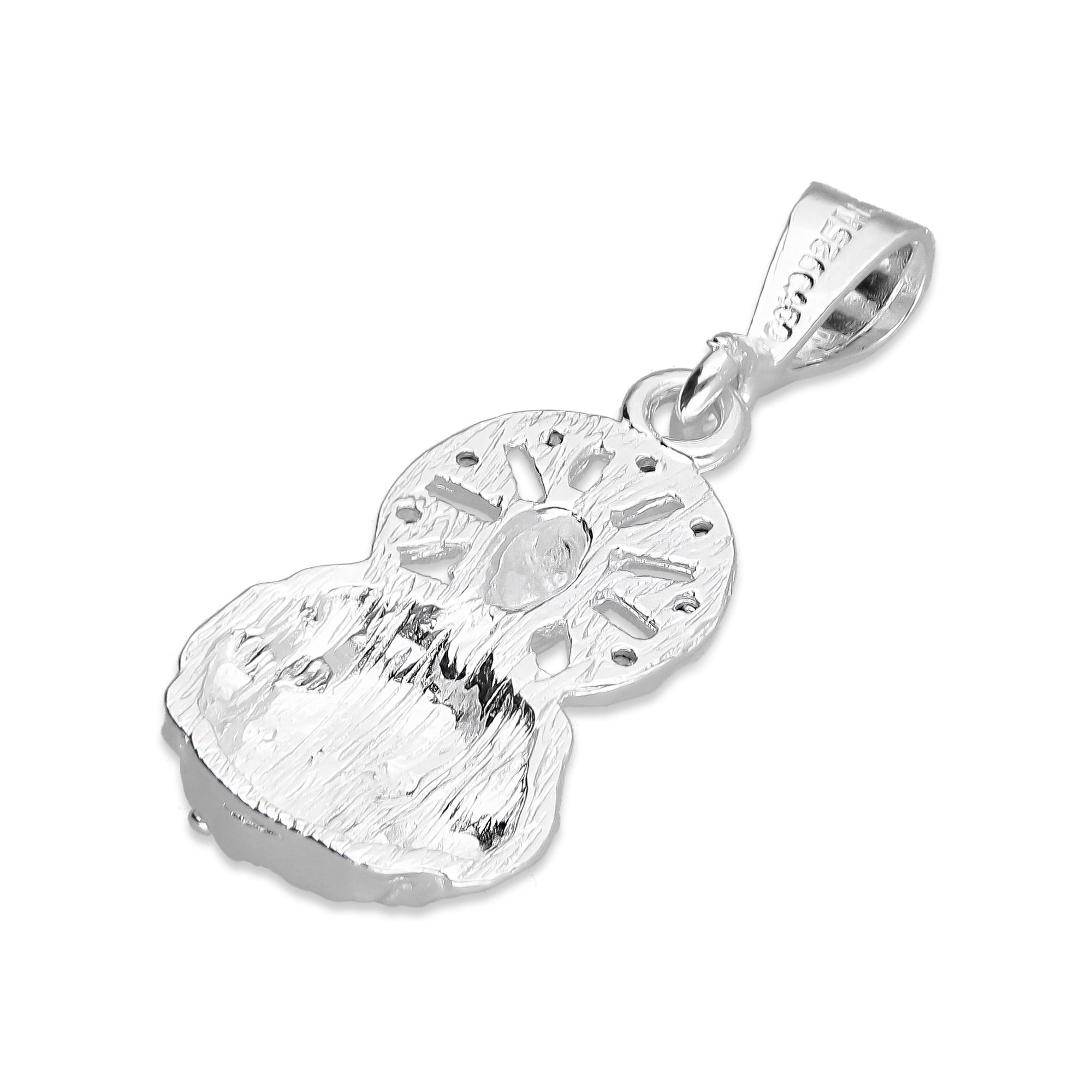 LPDJ025 Dije Mod San Judas Busto Chico De Plata .925 Taxco Gro MLM893356768