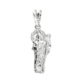 LPDJ041 Dije San Judas Zred En Plata .925 Con Zirconia Taxco Gro 843530024