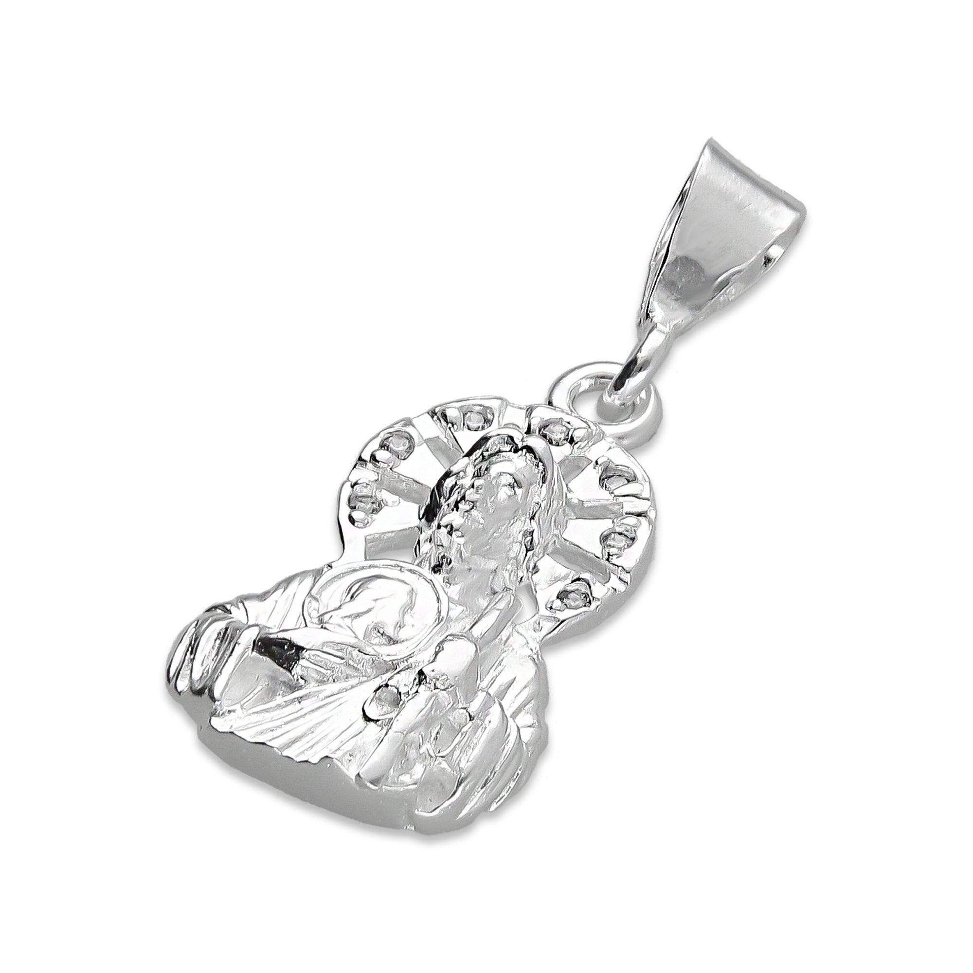 LPDJ111 Dije San Judas Busto Z 3.3 x 1.4 cm +Regalo Plata .925 Taxco Gro 1388544360