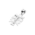 LPDJ274 Dije Cruz Caravaca Vac 35 mm x 16 mm en Plata .925 Taxco Gro 3632904710