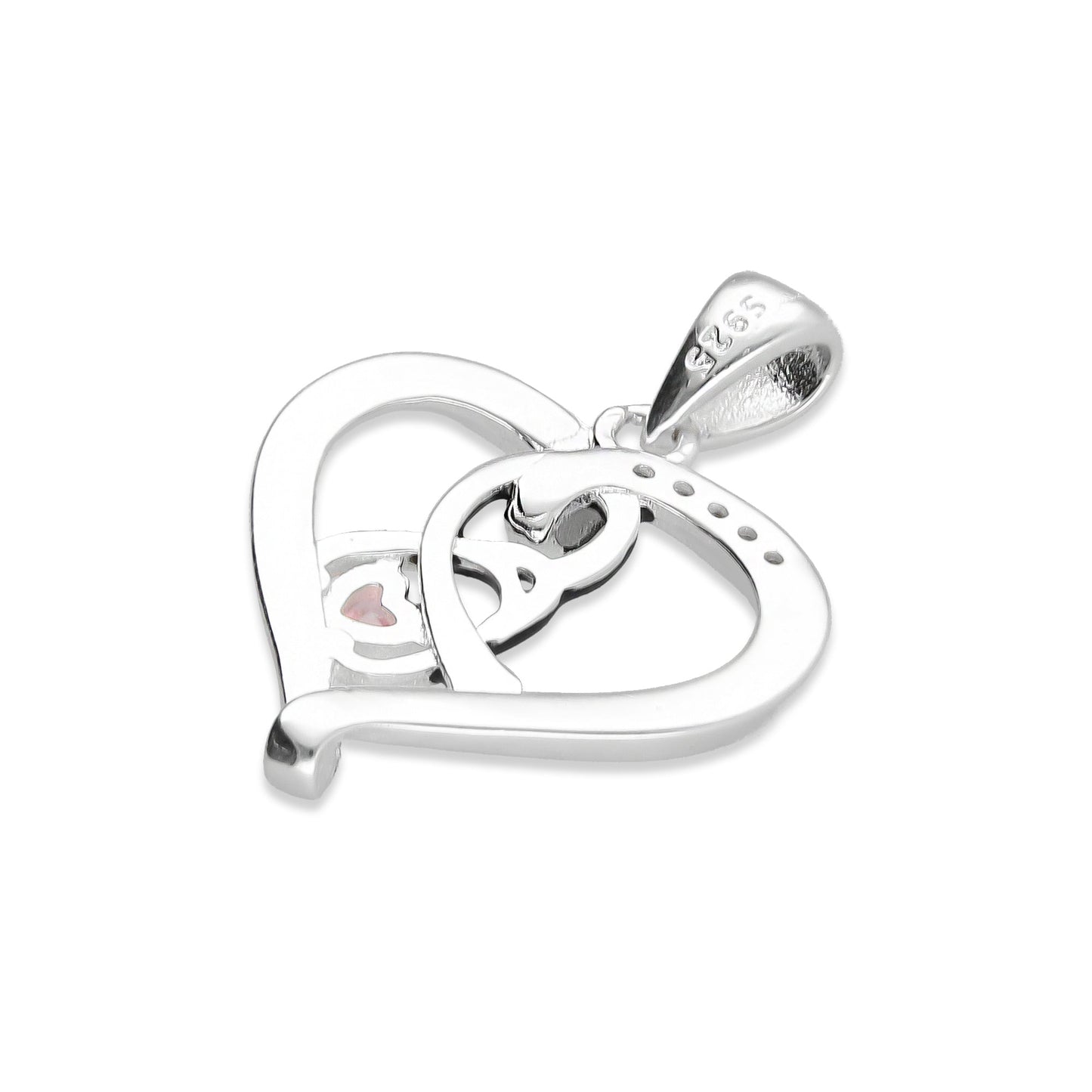 LPDJ236 Dije Estetoscopio Corazón Medicina Premium Plata .925 Taxco 2067953875