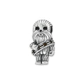 LPDJ264 Dije Charm Chewy Liso Galaxias en Plata .925 Taxco Gro