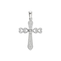 LPDJ272 Dije Cruz Costados Corazones Plata .925 Taxco Gro 2154547585