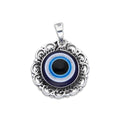 LPDJ301 Dije Ojo Turco Grande Olan 2.2 cm x 3 cm en Plata .925 4671659660