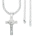 LPDP006 Dije Cruz Sn Benito 2 Vistas Ch + Cadena 70 cm Plata .925 Taxco 1349472258