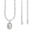 LPDP108 Medalla Grabado Personalizado + Cad Comunión Oval Plata .925 2124911095