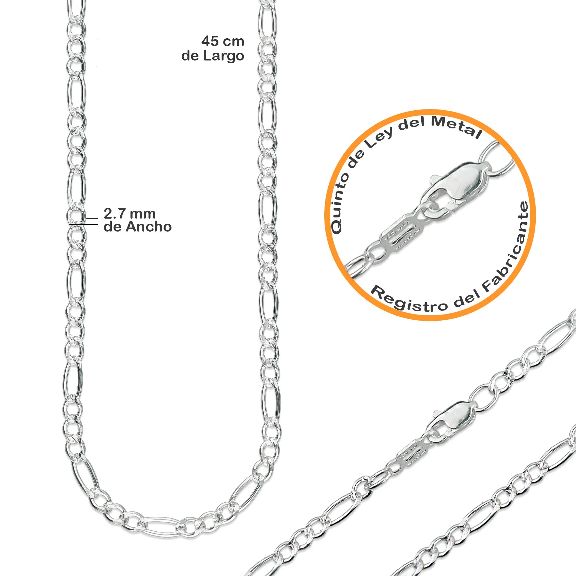LPDP123 Dije Balon Futbol Chico + Cadena 45 en Plata .925 Taxco Gro 4432042174