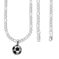 LPDP123 Dije Balon Futbol Chico + Cadena 45 en Plata .925 Taxco Gro 4432042174