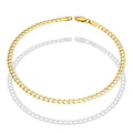 LPEPC001 Pulsera para Caballero Oro Sólido 10K Mod Cubana Americana Diamantada 3 mm x 21 cm 4287873394
