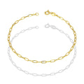 LPEPD012 Pulsera para Dama Oro Sólido 10K Mod Clip Corto Súper Ligera 2 mm x 18 cm 4287912368