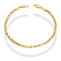 LPEPN004 Pulsera Oro Sólido 10K Mod Torsal Fígaro 2.5 mm x 16 cm