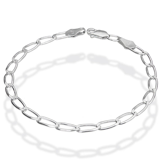 LPPC034 Pulsera Fígaro 0x1 4.5 mm x 19.5 cm Plata Ley .925 Taxco Gro 1370496423