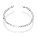 LPPC090 Pulsera Tejido Chino 4 mm x 20 cm en Plata Ley .925 3615112530